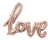 Ballon - Love - Or rose