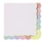 16 serviettes - 33 x 33 cm - Rose pastel