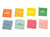 Lot de 16 serviettes Tim & Puce Factory - Joyeux anniversaire - Multicolore - 33 cm x 33 cm