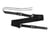 Shiver - Sangle guitare premium soft - clip noir