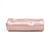 Trousse ronde Glossy - 1 compartiment - Rose sable - Cultura