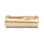 Trousse ronde Glossy - 1 compartiment - Or - Cultura
