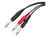 Shiver - Câble 1 jack / 2 jack 6,35 - 3m