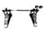 Pédale double pour batterie PSX - 10 - Shiver