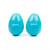 Oeufs sonores - Medium - Bleu - Shiver kids