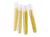 4 tubes de perles de rocaille tons jaunes - Créalia