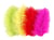 Set de 40 plumes fluo - Créalia - 6 à 8 cm