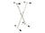 Shiver - Stand clavier basique en X - Blanc