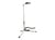 Shiver - Stand guitare col de cygne basic - Argent