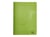 Cahier - A4 - 21 x 29,7 cm - 96 pages grands carreaux - Vert - Cultura
