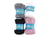 Assortiment 4 pelotes cardées 15 g Créalia - Gris / blanc / noir / vieux rose