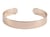 Bracelet manchette 10 mm Créalia - Doré
