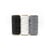 3 Cordons coton ciré 1 mm x 10 m Créalia - Gris / Blanc / Noir
