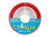 Cordon polyester tissé 0,8 mm x 10 m Créalia - Rouge