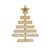 Sapin pancartes en bois Créalia 48 x 36 x 4 cm