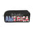 Trousse rectangulaire USA - 2 compartiments - Noir - Cultura