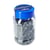 Lot de 100 cartouches courtes - Encre bleue effaçable – Cultura