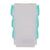 Lot de 3 boîtes plastiques transparentes avec couvercle amovible 8,8 x 6,7 x 14 cm - Créalia