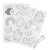 Set de 2 planches de plastique créatif Printemps - Créalia