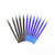 Lot de 12 recharges encre thermosensible - Bleu et noir - Cultura