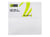 Lot de 3 Cartons toilés blancs Monali - 20 x 20 cm
