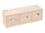 Casiers porte étiquette métal 35x12x11 cm - Créalia