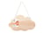 Plaque de porte nuage - 20x12 cm - Créalia
