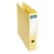 Classeur à levier A4 - Dos 70 mm - Carton et polypropylène - Jaune pastel - Cultura