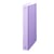 Classeur A4+ 4 anneaux - Dos 40 mm - Couverture cartonée - Violet pastel - Cultura