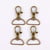 Lot de 4 porte-clés carabinier demi-anneaux - Créalia 