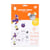 Set de 2 planches de plastique créatif + 10 broches Halloween - Créalia
