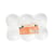Lot de 6 boules en polystyrène – Ø  7 cm – Créalia