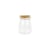 Petit bocal en verre et bouchon de liège – 5,5 x 7,4 cm – Créalia