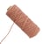 Fil macramé - Corail brûlé - 62m - Créalia