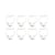 Lot de 12 trombones chat Kawaï - Cultura