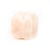 Bougeoir en sel brut - 7 cm
