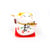 Chat Maneki Neko - Porte-bonheur - Jaune - 4 cm