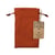 Pochette de tarot velours - Terracotta - 21,5 x 13,5 cm