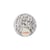 Perles heishi Créalia - Ø 6 mm - Blanc marbre