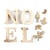 Décoration mot Noël - Bois- Créalia