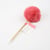 Stylo bille à pompon – Pink Zebra - Cultura