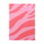 Set de 10 papiers à lettres + 10 enveloppes – Pink Zebra - Cultura