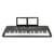 Clavier arrangeur KS-L80 - 61 touches lumineuses - Gris métallisé - Shiver