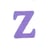 Patch lettre Z thermocollant lilas - Créalia