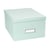 Boite carton Vert menthe 22,5 x 29,5 x 15 cm - Cultura