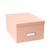 Boîte carton  Rose 22,5 x 29,5 x 15 cm - Cultura