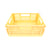 Caisse pliable - 29 x 21 cm – Jaune – Collection Pâques enfants – Créalia enfants