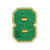 Patch thermocollant numéro 8 – 5 cm – Vert forêt - Créalia