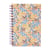 Cahier à spirale A5 – 160 pages avec séparateurs – Full Flowers – Cultura