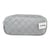 Trousse rectangulaire 2 compartiments Cultura - Velours bleu gris